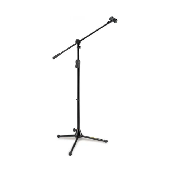 Hercules MS533B EZ Clutch Tripod Microphone Stand W/2 IN 1 Hideaway