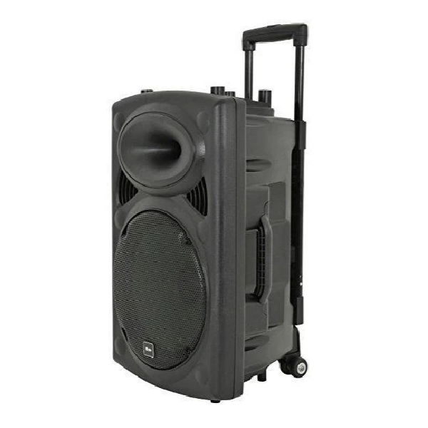 QTX QR12PA, powered, speaker, battery powered, outdoor, camping, auctions, QTX near me, QTX Cape Town
