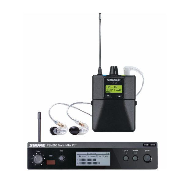 Shure P3TERA215CL Personal Wireless In-Ear Monitor System