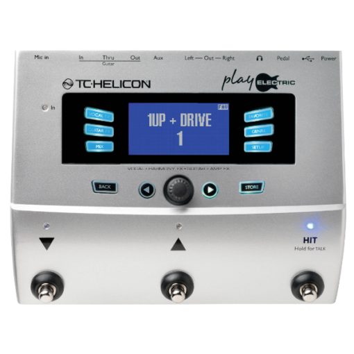 TC Helicon Play Electric, vocal, effects, harmoniser, processor, pedal, electric guitar, singing, PA, Stage, TC Helicon near me, TC Helicon Cape Town