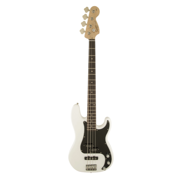 Fender, Squier, Affinity, 4 String, Precision Bass, PJ, Olympic White, Indian Laurel Fingerboard, Bass Cape Town, Bass Near Me, Bass South Africa