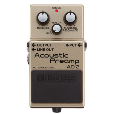 Boss, AD-2, Acoustic Pre-Amp Pedal, Acoustic, Effects Pedal, Boss Near Me, Boss Cape Town,