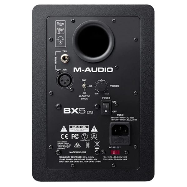 M-Audio, BX5, D3, Studio Monitor, Pair, 5" Driver, Studio, M-Audio Cape Town,