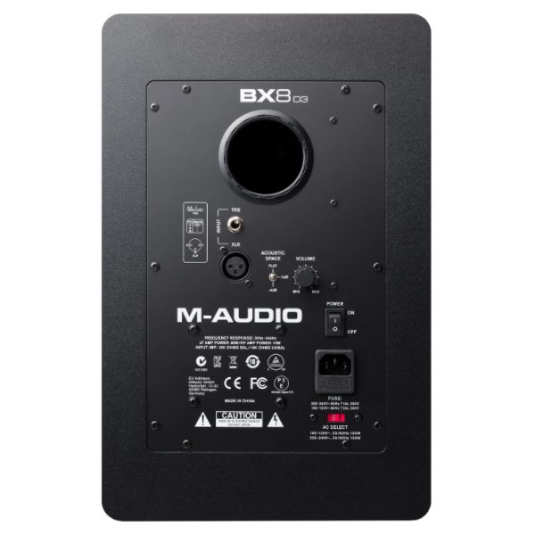 M-Audio, BX8, D3, Studio Monitor, Pair, 8" Driver, Studio, M-Audio Cape Town,