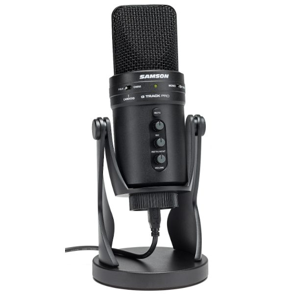 Samson, G-Track Pro, Microphone, USB, Streaming, Recording, Samson Microphones Near Me, Samson Microphone Cape Town,