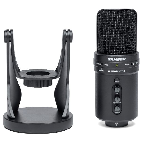 Samson, G-Track Pro, Microphone, USB, Streaming, Recording, Samson Microphones Near Me, Samson Microphone Cape Town,