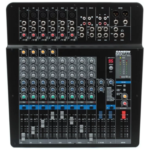 samson mixpad mxp124fx mixer with usb & effects