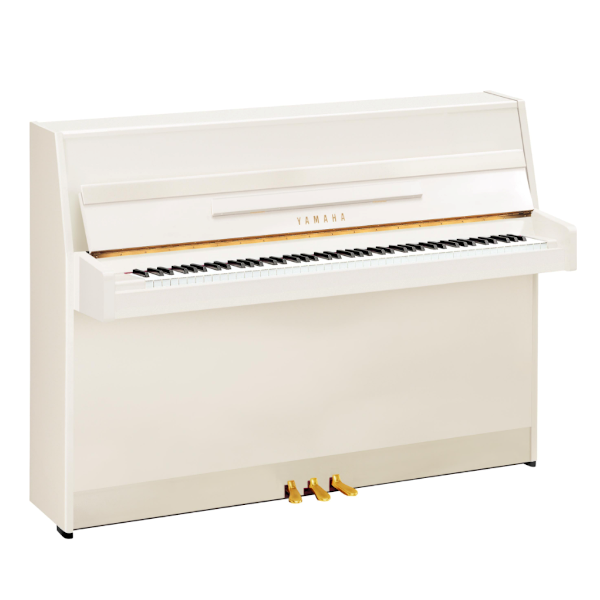 Yamaha JU109 Acoustic Upright Piano Polished White * Musiekwêreld