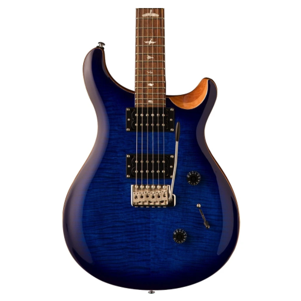 PRS, SE Custom 24, Electric guitar, Faded Blue Burst, Flamed Maple Top, Mahogany body, Double cutaway, PRS Near Me, PRS Cape Town,