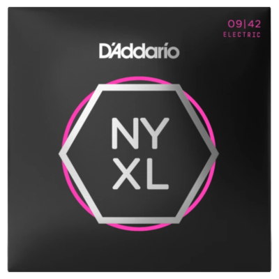 D'Addario, NYXL0942, Electric, Strings, 09-42, Nickle Wound, Electric Strings Near Me, Electric Strings Cape Town,