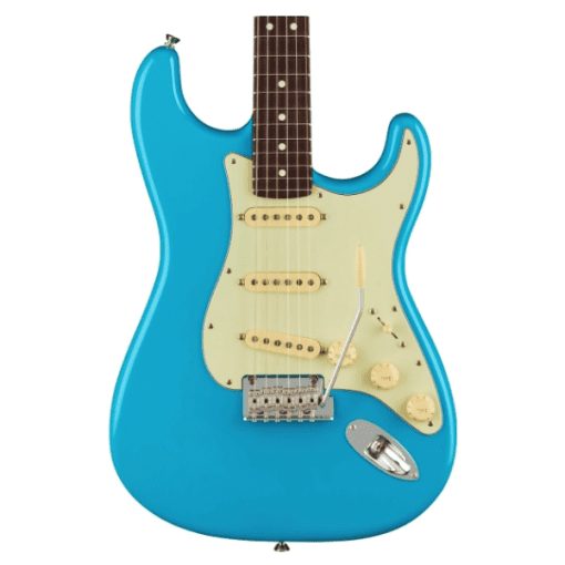 Fender, American, Professional II, Stratocaster, Rosewood Fingerboard, Miami Blue