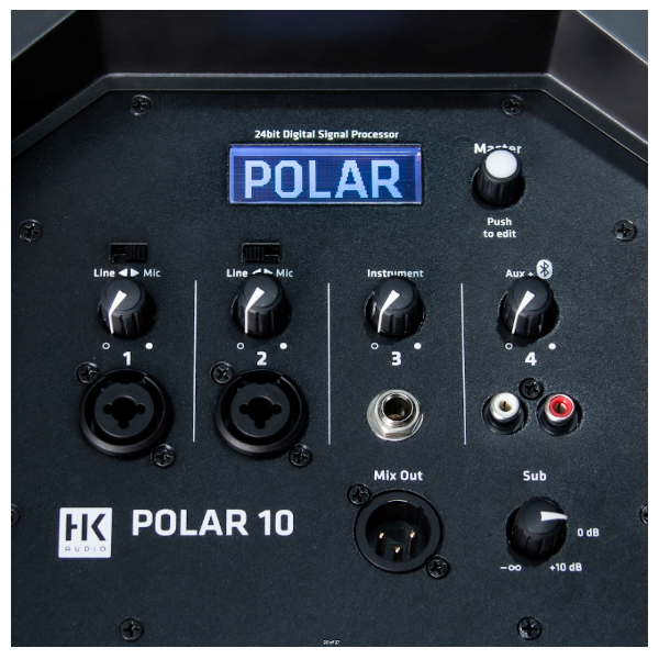 HK Audio, POLAR10, Column Array, 4-Channel, 2000 watt Peak, 10 inch sub, HK Audio Near Me, HK Audio Cape Town,