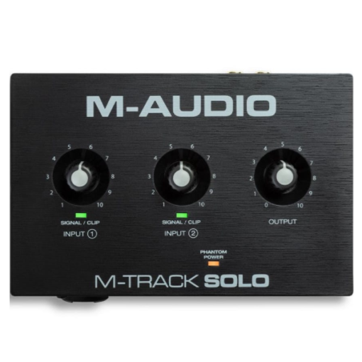 M-Audio, M Track Solo, 2 Channel, Audio Interface, Recording, M-Audio Near Me, M-Audio Cape Town,