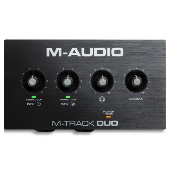 M-Audio, M-Track Duo, 2 Channel, Audio Interface, Recording, M-Audio Near Me, M-Audio Cape Town,