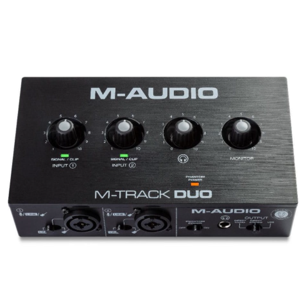 M-Audio, M-Track Duo, 2 Channel, Audio Interface, Recording, M-Audio Near Me, M-Audio Cape Town,