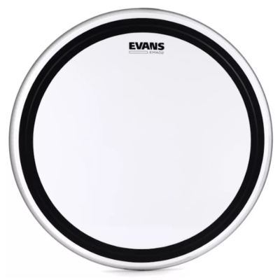 Evans, Bass Drum Head, Clear, EMAD2, 22", Evans Near Me, Evans Cape Town,