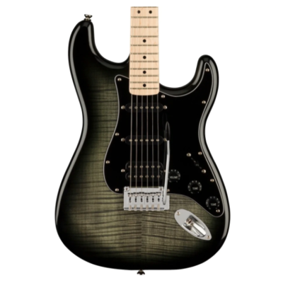 Fender, Squier, Stratocaster, HSS Pickups, Flamed maple Top, Maple Fingerboard, Electric Guitar, Affinity, Fender Squier Near Me, Fender Squier Cape Town,