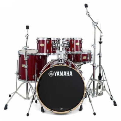 Yamaha, Stage Custom Birch, Drum Kit, 5 piece, Shell pack, Cranberry Red, Yamaha Drums Near Me, Yamaha Drums Cape Town,