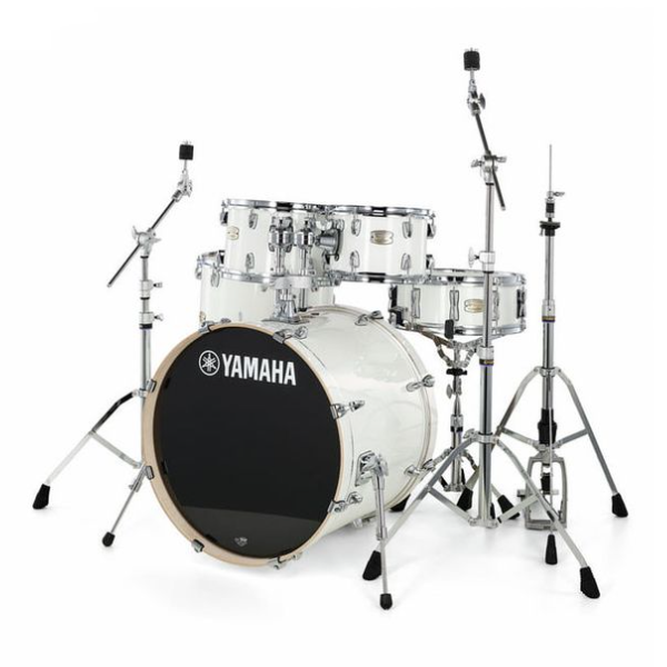 Yamaha, Stage Custom Birch, Drum Kit, 5 piece, Shell pack, Pure White, Yamaha Drums Near Me, Yamaha Drums Cape Town,