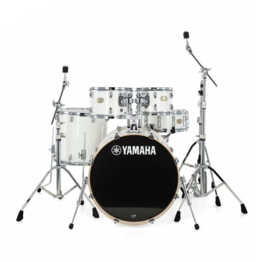 Yamaha, Stage Custom Birch, Drum Kit, 5 piece, Shell pack, Pure White, Yamaha Drums Near Me, Yamaha Drums Cape Town,