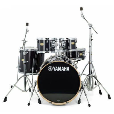Yamaha, Stage Custom Birch, Drum Kit, 5 piece, Shell pack, Raven Black, Yamaha Drums Near Me, Yamaha Drums Cape Town,