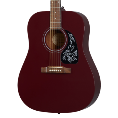 Epiphone, Starling, Dreadnought, Wine Red, Acoustic Guitar, Mahogany Back and Sides, Spruce Top, Epiphone Near Me, Epiphone Cape Town,