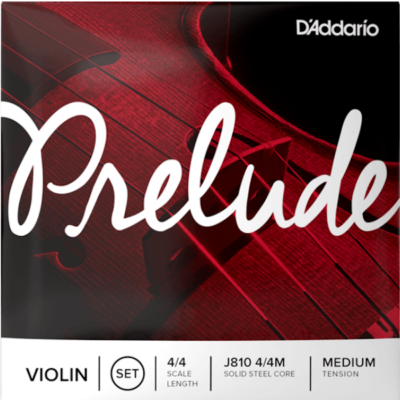 D'Addario, Prelude, Violin Strings, 4/4 size, Medium Tension, D'Addario Violin Strings Near Me, D'Addario Violin strings, Cape Town,