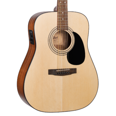 Cort, Acoustic Electric Guitar, AD810E OP, Open Pore Natural, Mahogany Back & Sides, Spruce Top, Cort Near Me, Cort Cape Town,