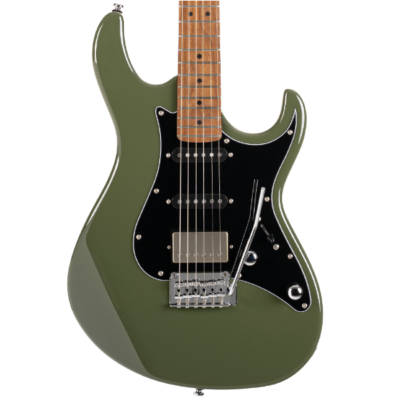 Cort, Electric Guitar, G250 SE, Olive Dark Green, Roasted Maple Neck, Roasted Maple Fretboard, Basswood Body, Cort Near Me, Cort Cape Town,