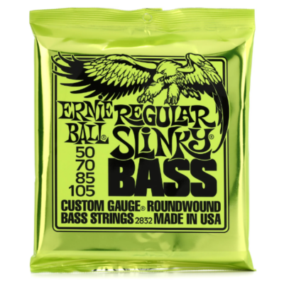 Ernie Ball, 2832, Regular Slinky, 50-105, Bass Strings, 4-String, Nickle Wound, Ernie Ball Near Me, Ernie Ball Cape Town,