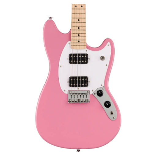 Fender, Squier, Sonic, Mustang HH, Maple Fingerboard, Humbucker Pickups, Flash Pink, Squier Near Me, Squier Cape Town,