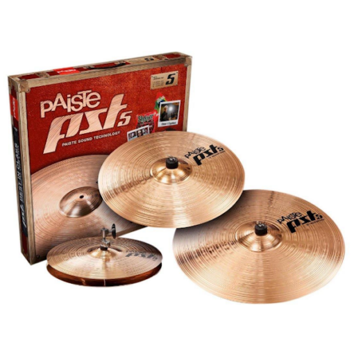 Paiste, PST5, Cymbal Pack, Bronze Cymbals, Hi-Hats, Crash, Ride, Paiste Near Me, Paiste Cape Town,