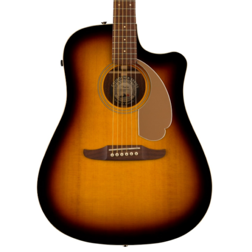 Fender, Acoustic, Redondo, Sunburst, Fishman Flex Pickup, Solid Sitka Spruce, Sapele Back and Sides, Cutaway, Fender Near Me, Fender Cape Town,