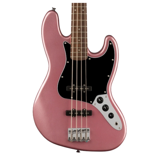 Fender, Squier, Jazz Bass, Jbass, Burgandy Mist, Laurel Fingerboard, 4-string, Fender Squier Near Me, Fender Squier Cape Town,