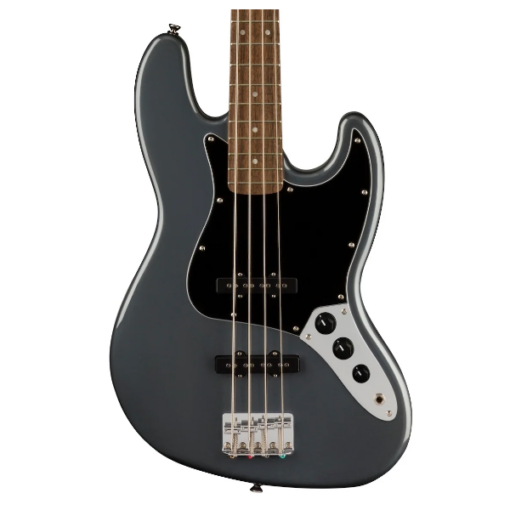 Fender, Squier, Jazz Bass, Jbass, Charcoal Frost Metallic, Laurel Fingerboard, 4-string, Fender Squier Near Me, Fender Squier Cape Town,