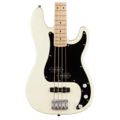 Fender, Squier, Precision Bass, Pbass, Olympic White, Maple Fingerboard, 4-string, Fender Squier Near Me, Fender Squier Cape Town,