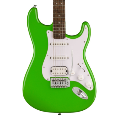 Fender, Squier, Sonic, Stratocaster, Lime Green, Laurel Fingerboard, Electric Guitar, HSS, Fender Squier Near Me, Fender Cape Town,