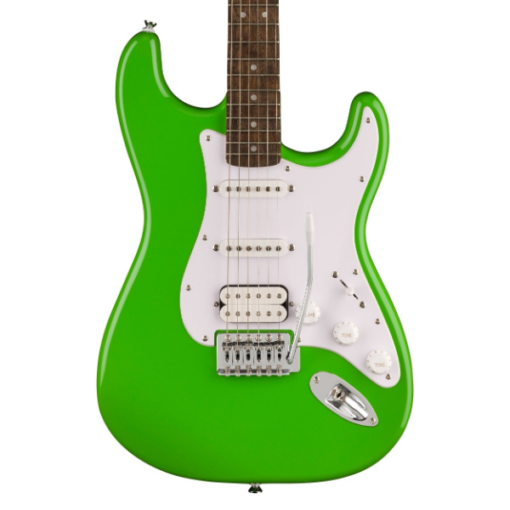 Fender, Squier, Sonic, Stratocaster, Lime Green, Laurel Fingerboard, Electric Guitar, HSS, Fender Squier Near Me, Fender Cape Town,