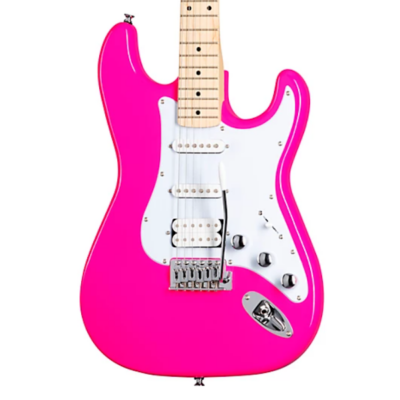 Kramer, Focus VT-211S, Electric Guitar, HSS Pickups, Alnico, Hot Pink, Maple Fingerboard, Kramer Near Me, Kramer Cape Town,