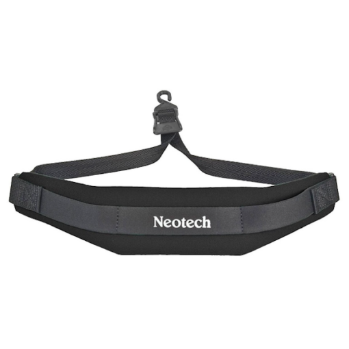 Neotech, Saxophone Strap, Black, Neoprene Foam, Regular Swivel, Saxophone Strap Near Me, Saxophone Strap Cape Town, Neotech Near Me, Neotech Cape Town,