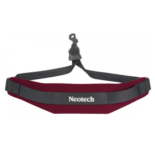 Neotech, Saxophone Strap, Red, Neoprene Foam, Regular Swivel, Saxophone Strap Near Me, Saxophone Strap Cape Town, Neotech Near Me, Neotech Cape Town,