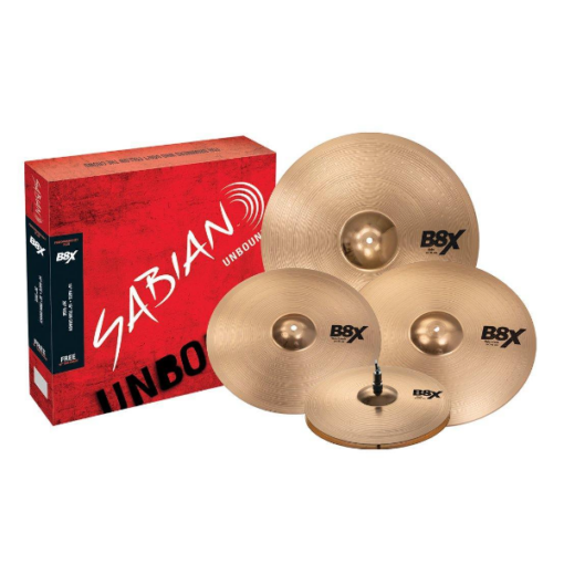 Sabian, B8X Performance, Cymbal pack, 14 Inch Hi-Hats, 16 Inch Thin Crash, 18 Inch Thin Crash, 20 Inch Ride, Sabian Near Me, Sabian Cape Town,