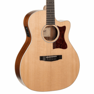 Cort, GA1E, Acoustic Guitar, Acoustic with Pickup, Solid Spruce Top, Mahogany Back and Sides, Cort CE304T Pickup, Built in Tuner, Cort Near Me, Cort Cape Town,