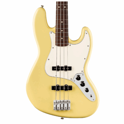 Fender, Player II, Jazz Bass, 4-string, Hialeah Yellow, Rosewood Fretboard, Fender Near Me, Fender Cape Town,