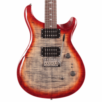 PRS, SE Custom 24-08, Charcoal Cherry Burst, 24 Frets, Humbucker Pickups, PRS Near Me, PRS Cape Town,