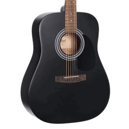 Cort, AD810, Black Satin, Acoustic Guitar, Dreadnought Shape, Steel Strings, Mahogany Back and Sides, Cort Near Me, Cort Cape Town,
