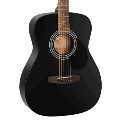 Cort, AF510, Black Satin, Acoustic Guitar, Folk Shape, Steel Strings, Mahogany Back and Sides, Cort Near Me, Cort Cape Town,