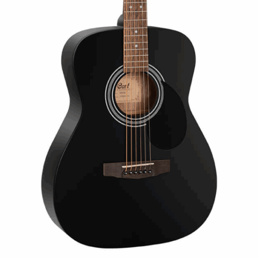 Cort, AF510, Black Satin, Acoustic Guitar, Folk Shape, Steel Strings, Mahogany Back and Sides, Cort Near Me, Cort Cape Town,