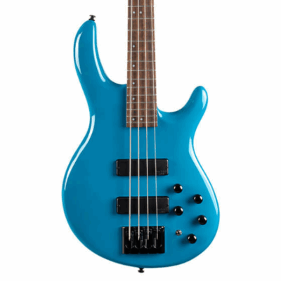 Cort, C4 Deluxe, Candy Blue, 4-String, Bass, Electric Bass, Bartolini MK-1 Pickups, Markbass Pre-Amp, Cort Cape Town, Cort Near Me,