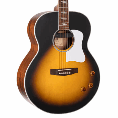 Cort, CJ-RETRO, Vintage Sunburst Matte, Jumbo Body, Acoustic, Fishman Pickup, Cort Near Me, Cort Cape Town,